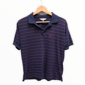 Christian Dior strip polo